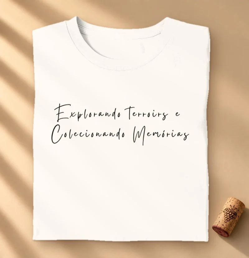 Camiseta Vinho - Explorando Terroirs