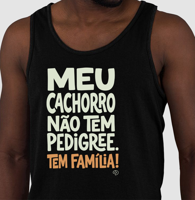 Meu cachorro não tem pedigree - Regata