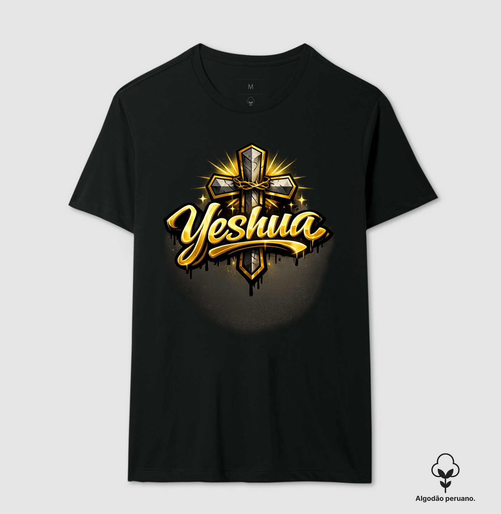 Yeshua Ouro & Cruz Celestial ✝️🔥