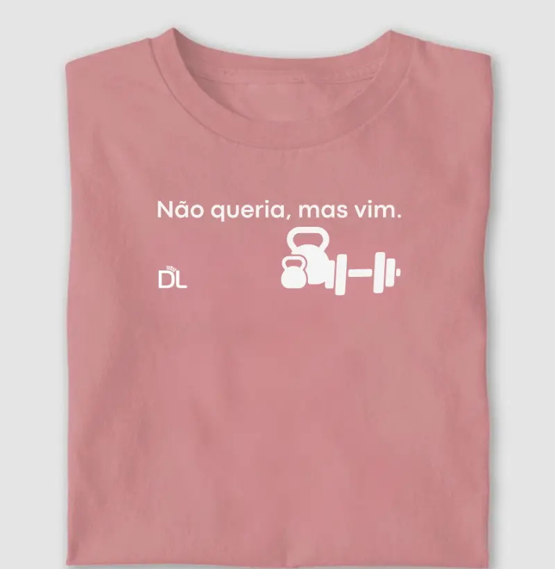Não queria mas vim