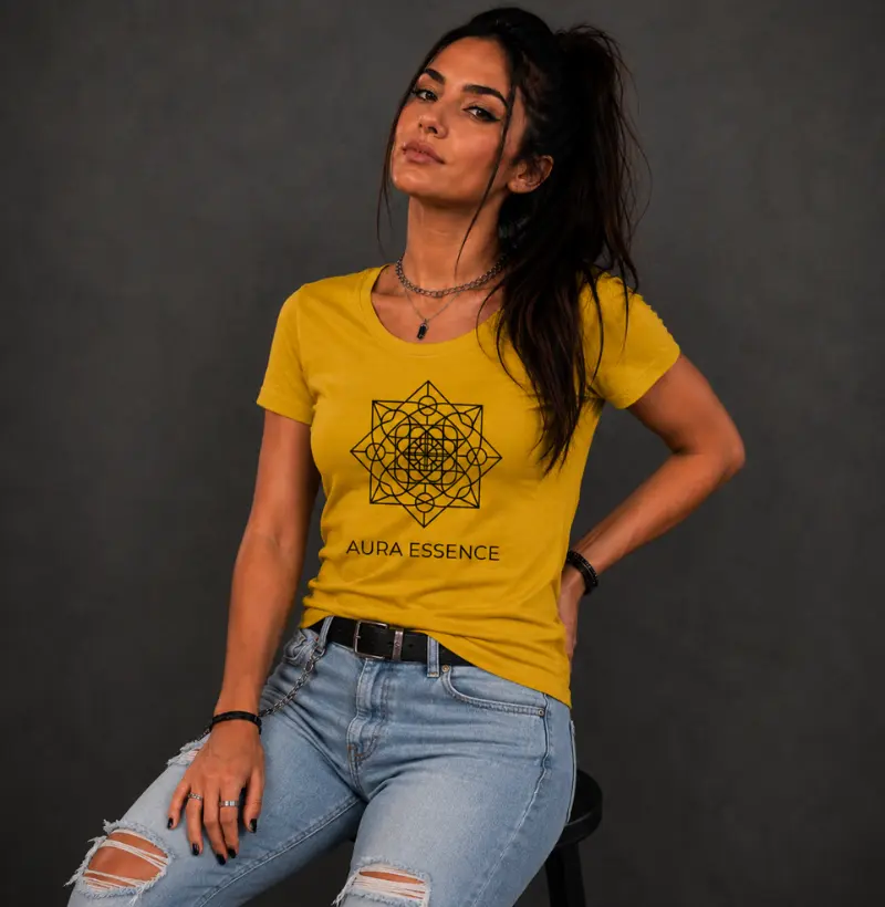 Camiseta Essence — Estampa Preta