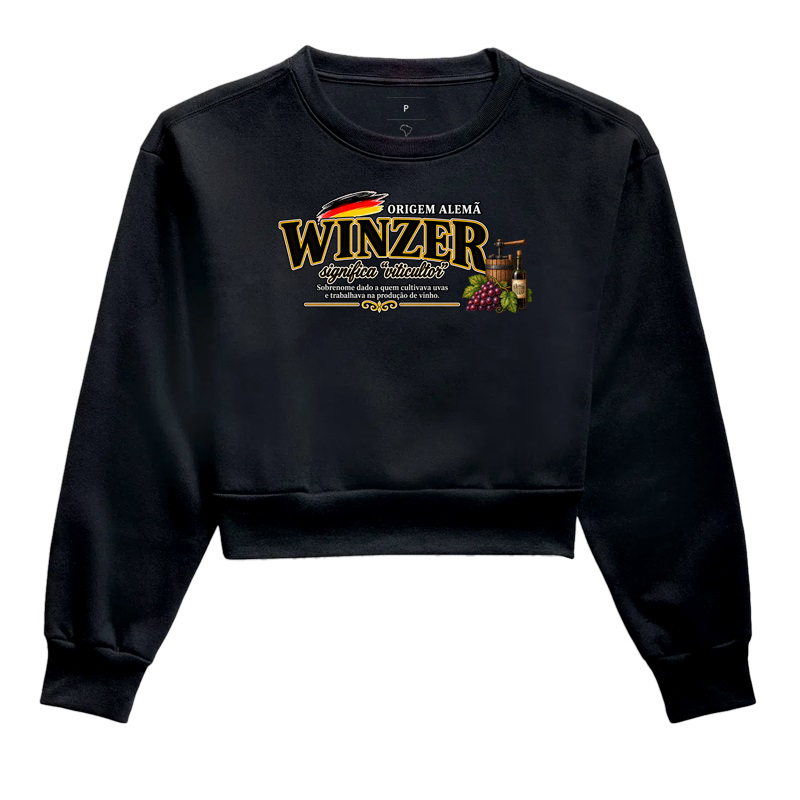 Winzer  - Cropped Moletom