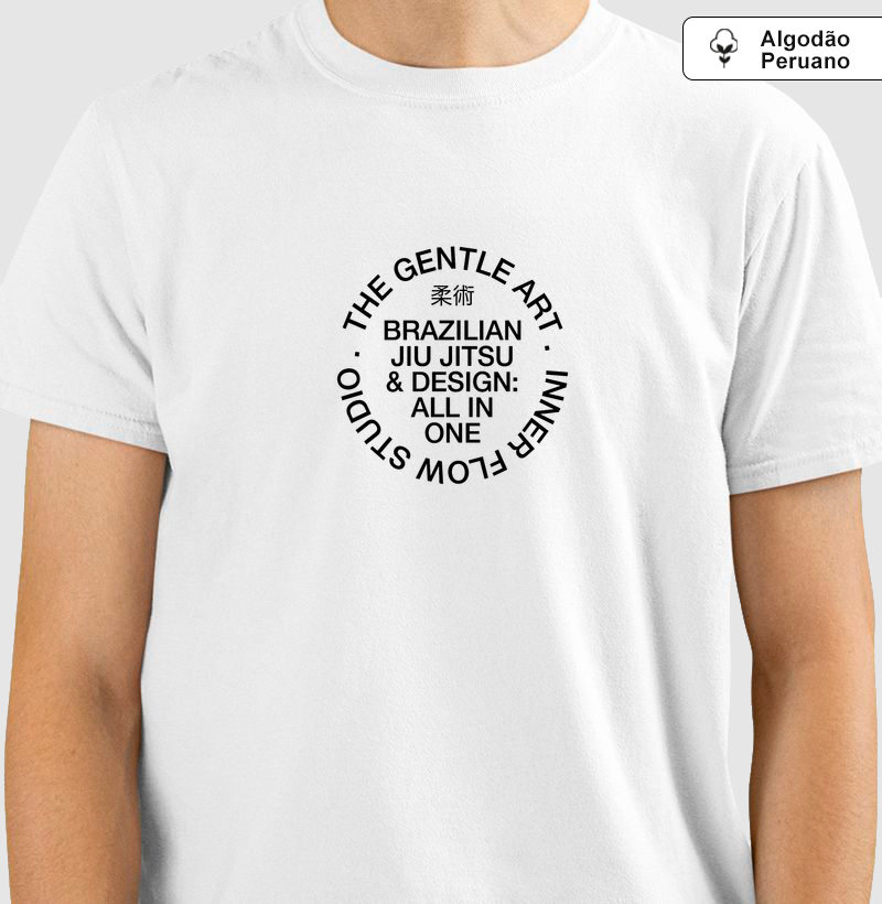 TSHIRT"PIMA"THE GENTLE ART