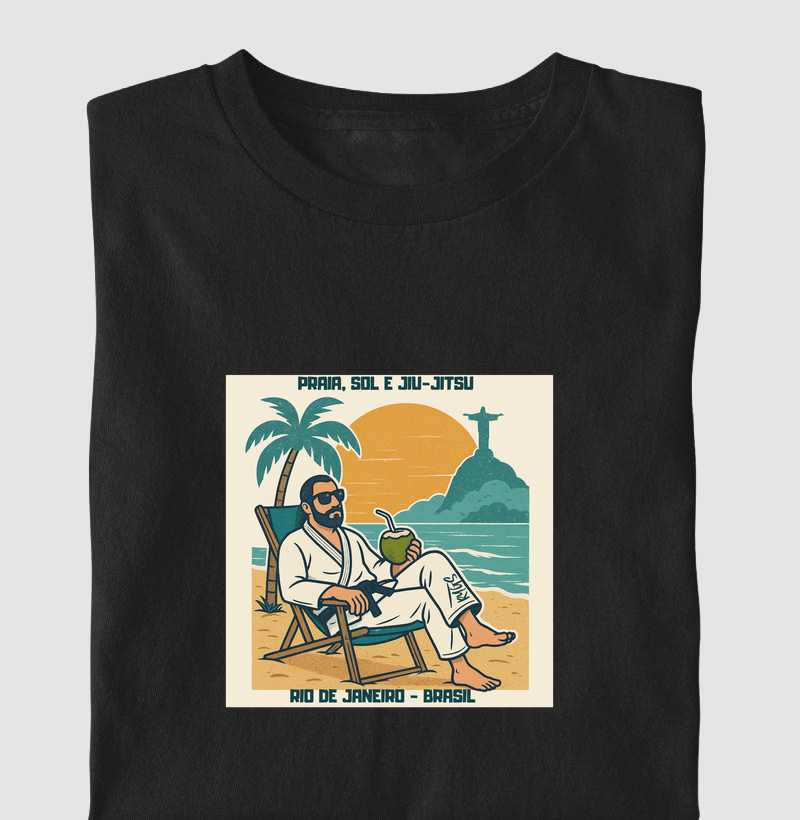 Praia, Sol, Jiu-Jitsu, Rio de Janeiro Brasil