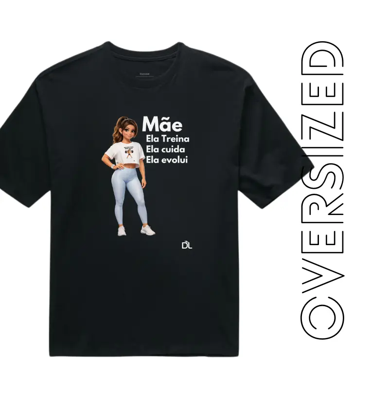Mãe ela treina ela cuida ela evolui