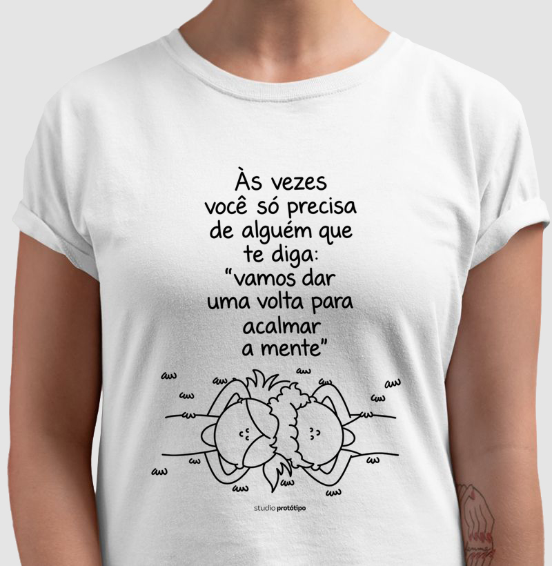 Vamos Dar Uma Volta Para Acalmar a Mente