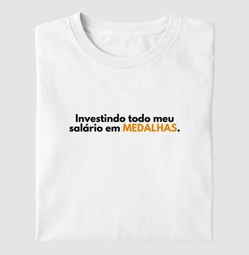 Investindo Todo Meu Salário Em Medalhas