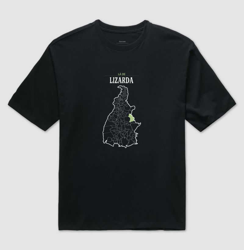 Lizarda | Território TO - Camiseta Oversized