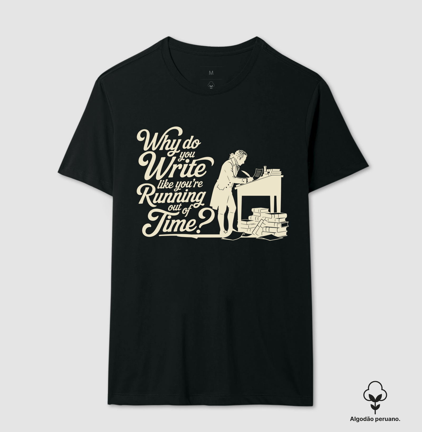 Why do you write like you're running out of time?