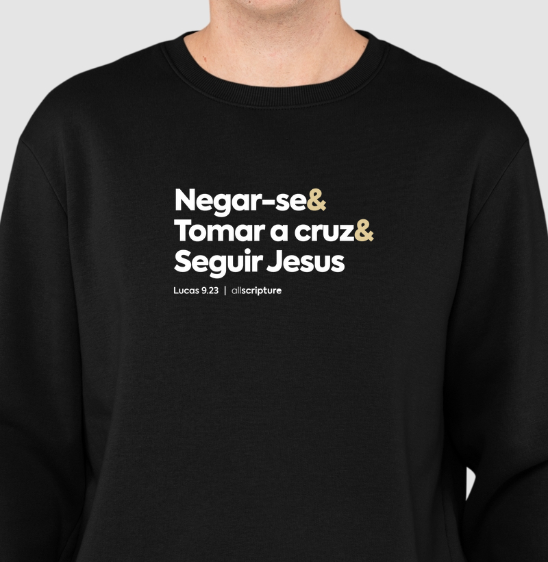 Negar-se, tomar sua cruz, seguir Jesus - Lucas 9:23