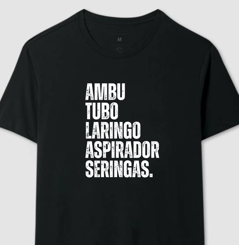 Ambu, Tubo, Laringo, Aspirador, Seringas