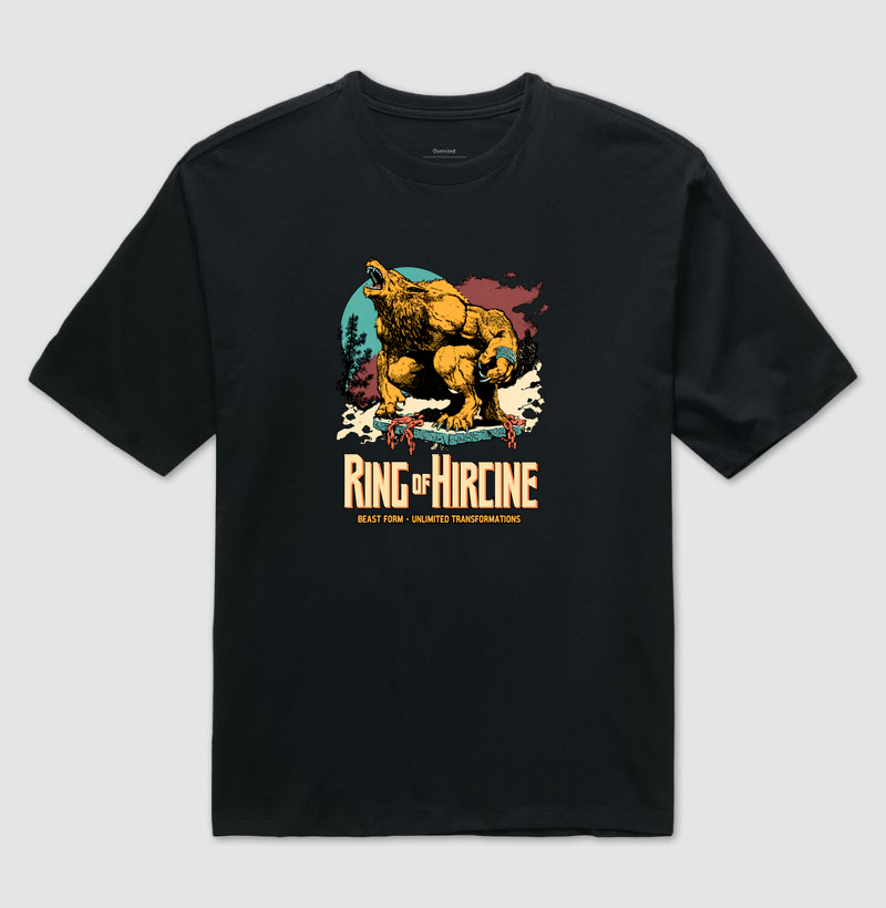 Ring of Hircine - Camiseta Oversized