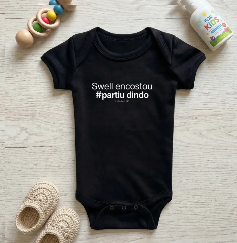 Swell encostou — #partiu dindo