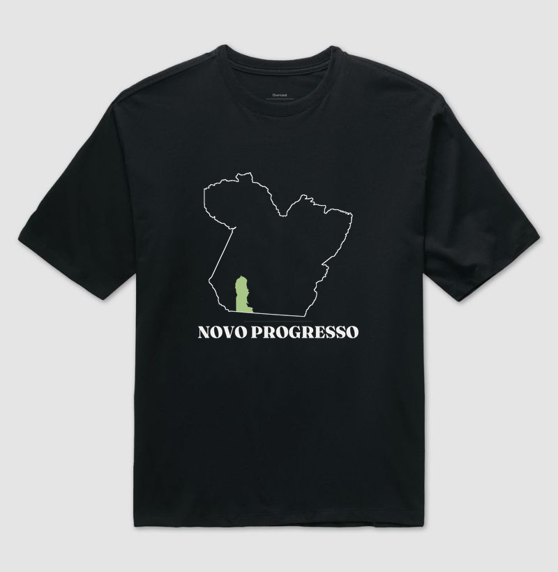 Novo Progresso | Traço PA - Camiseta Oversized