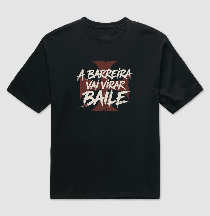 A Barreira - Camiseta Oversized