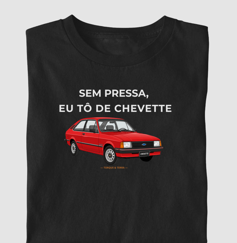 Sem pressa, eu tô de Chevette - Vermelho