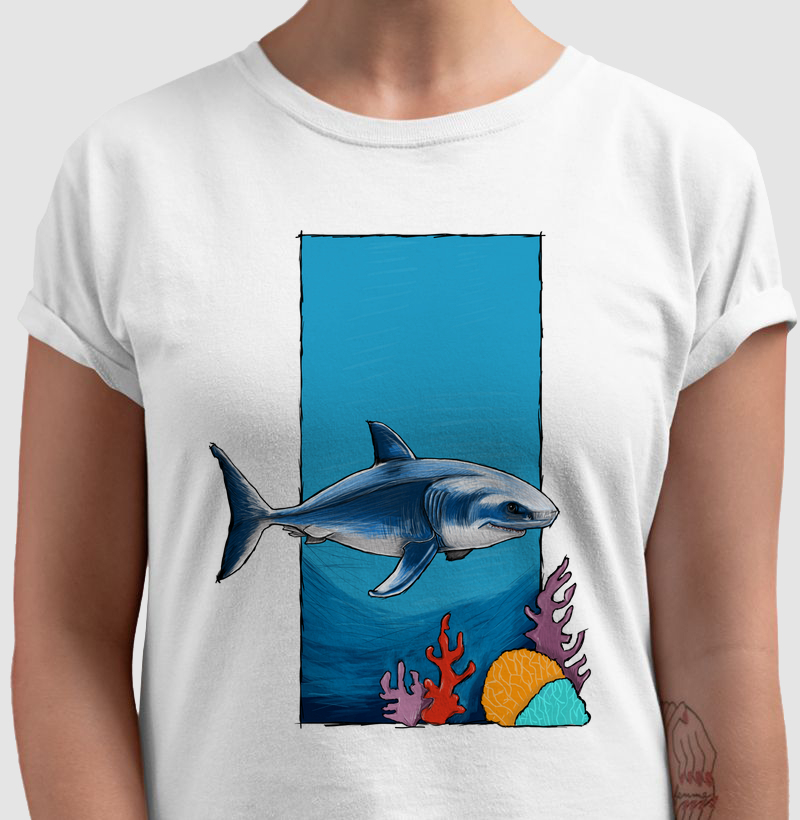 Camiseta Tubarão