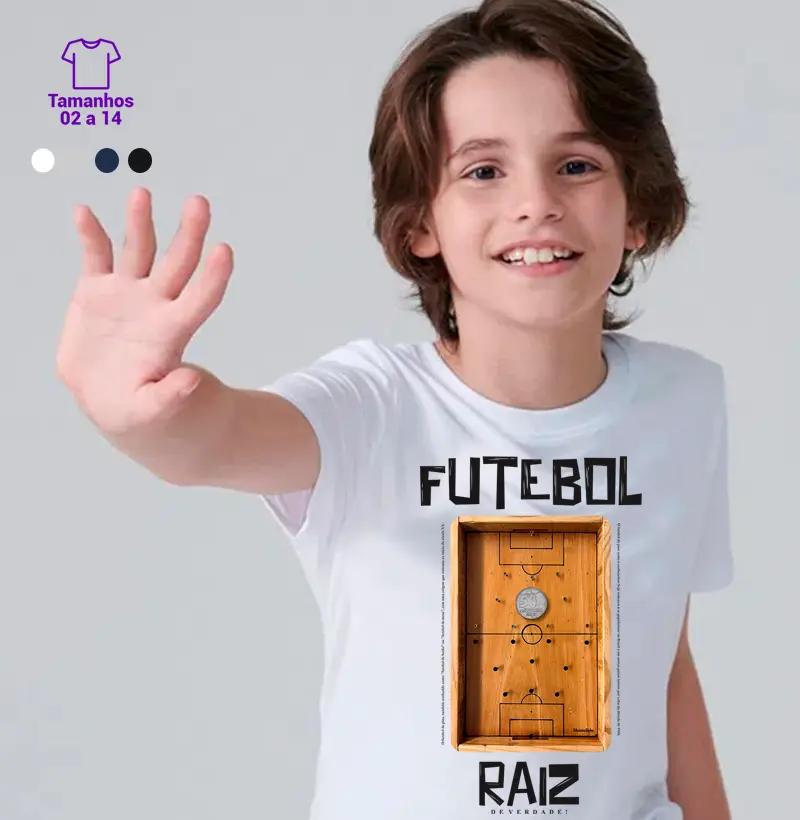 Camiseta Futebol de Pino - Kids