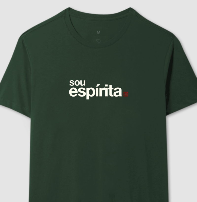 Camiseta Sou Espírita