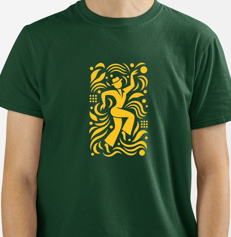 Camiseta Brasil Samba Algodão Premium