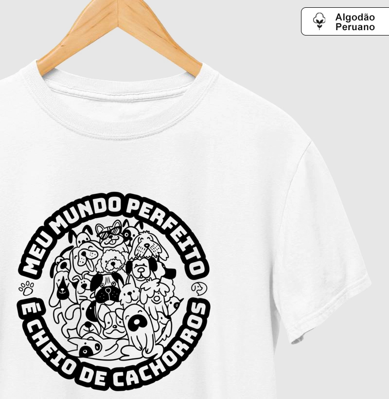 Meu mundo perfeito é cheio de cachorros