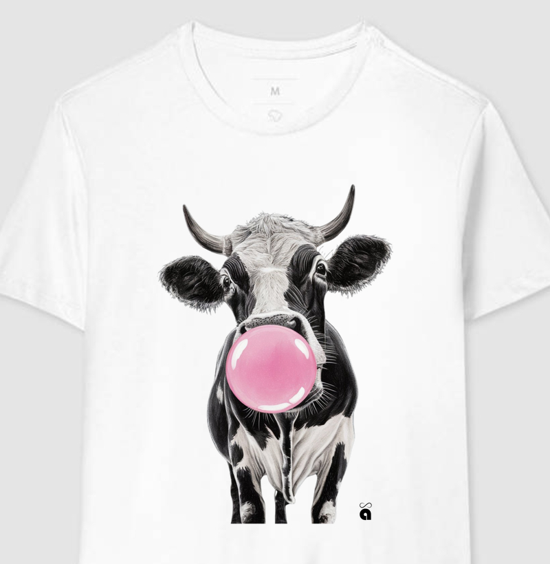 Camiseta Cow (unissex)