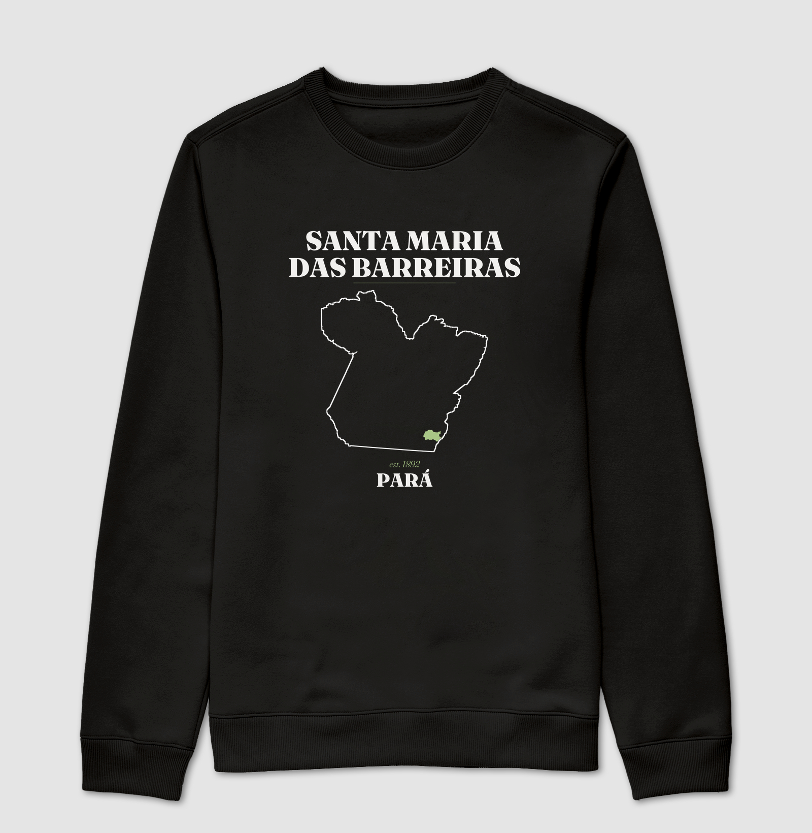 Santa Maria das Barreiras | Legado PA - Suéter Moletom