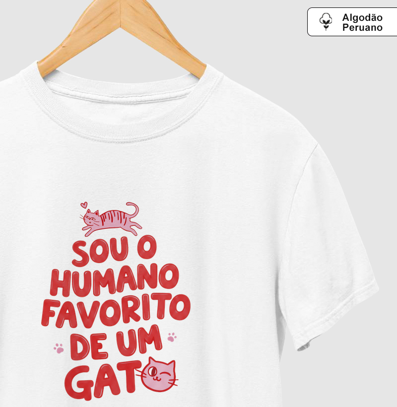 Sou o humano favorito de um gato