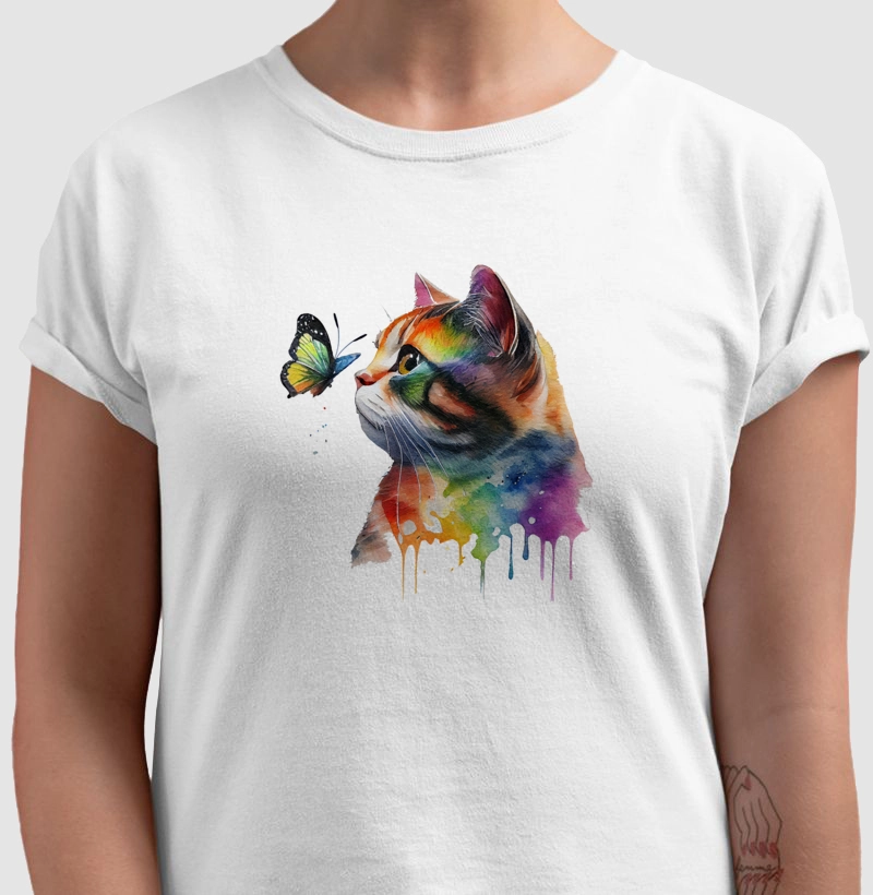 Cat and the Butterfly