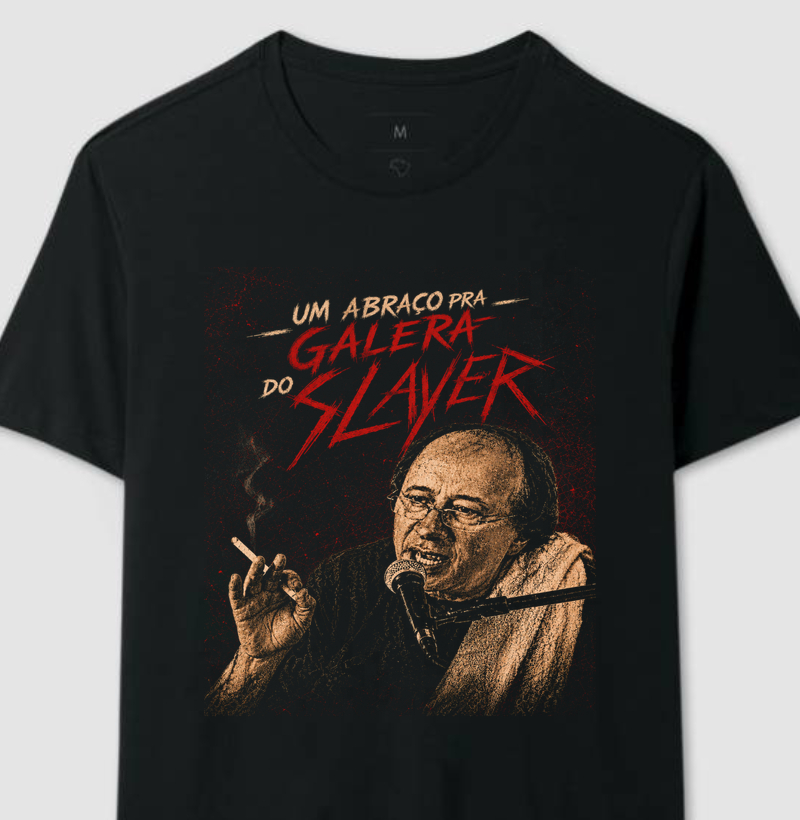 Um abraço pra galera do Slayer