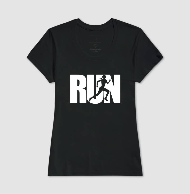 Camiseta RUN Feminino – correr é o que Te Move