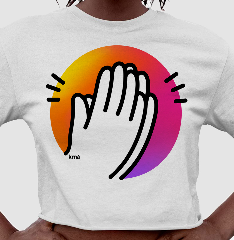 Cropped Samba - Na Palma da Mão