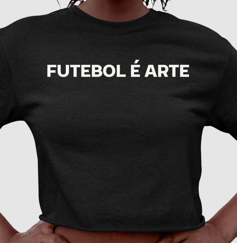 Camiseta Futebol é Arte