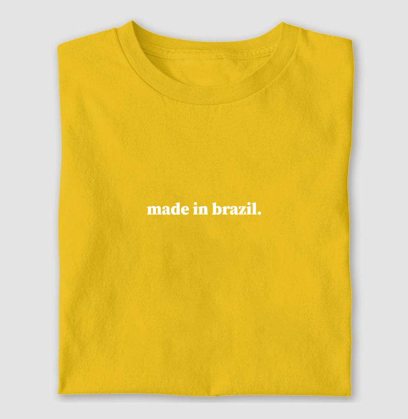 Camisa do Brasil - Made in Brazil
