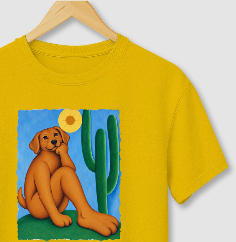 Abaporu na Versão Cachorro - Camiseta