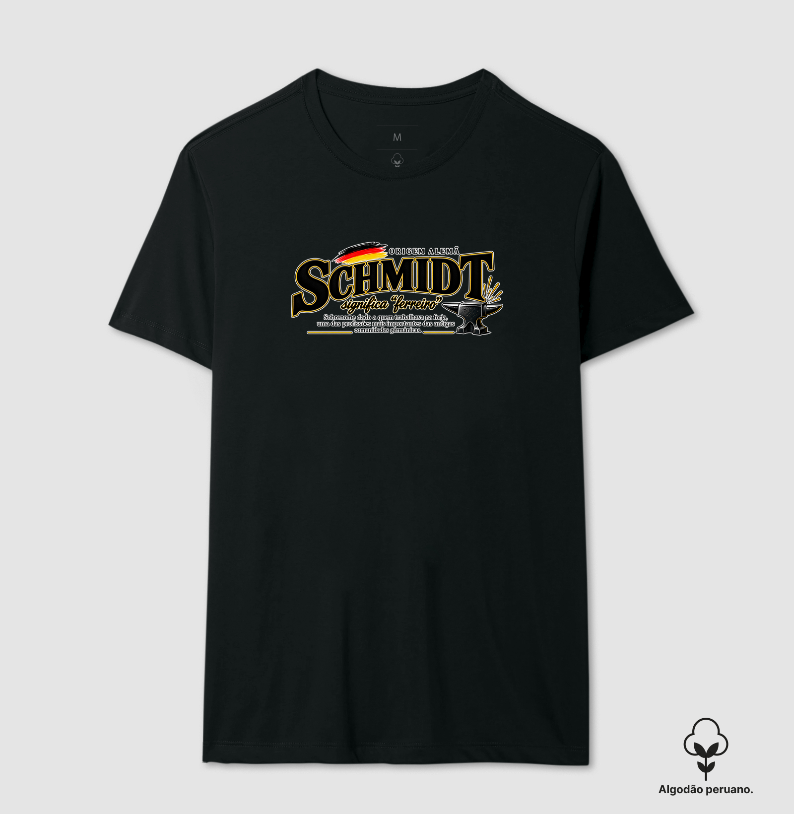 Schmidt  - Camiseta Algodão Peruano