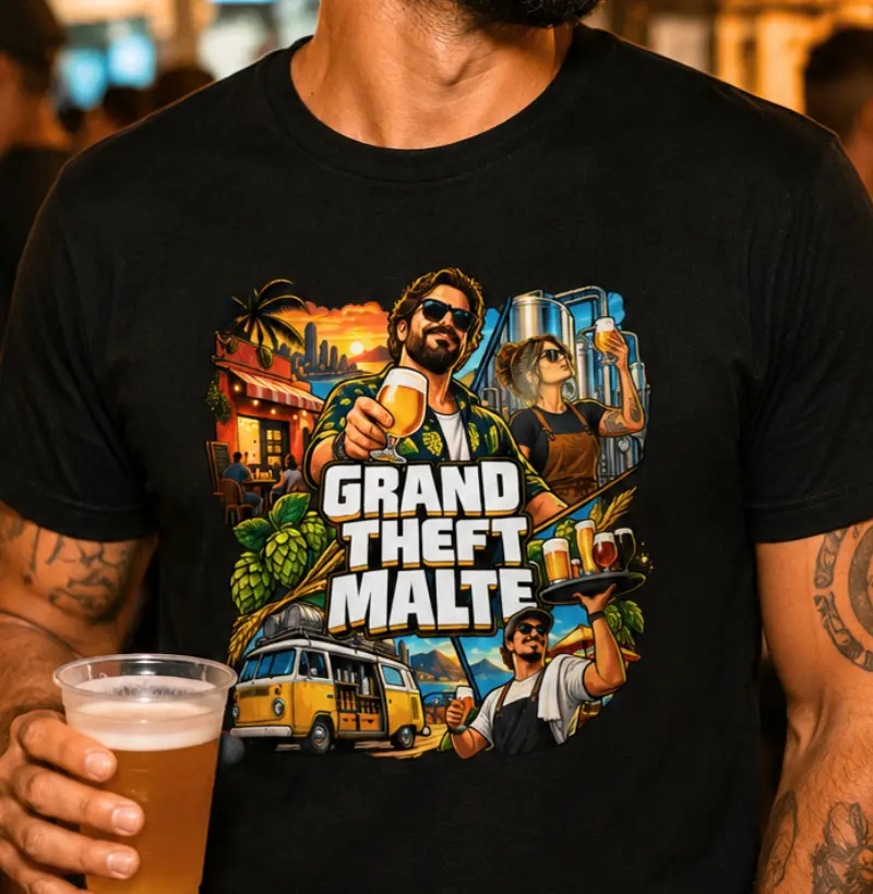 Grand Theft Malte - Camiseta