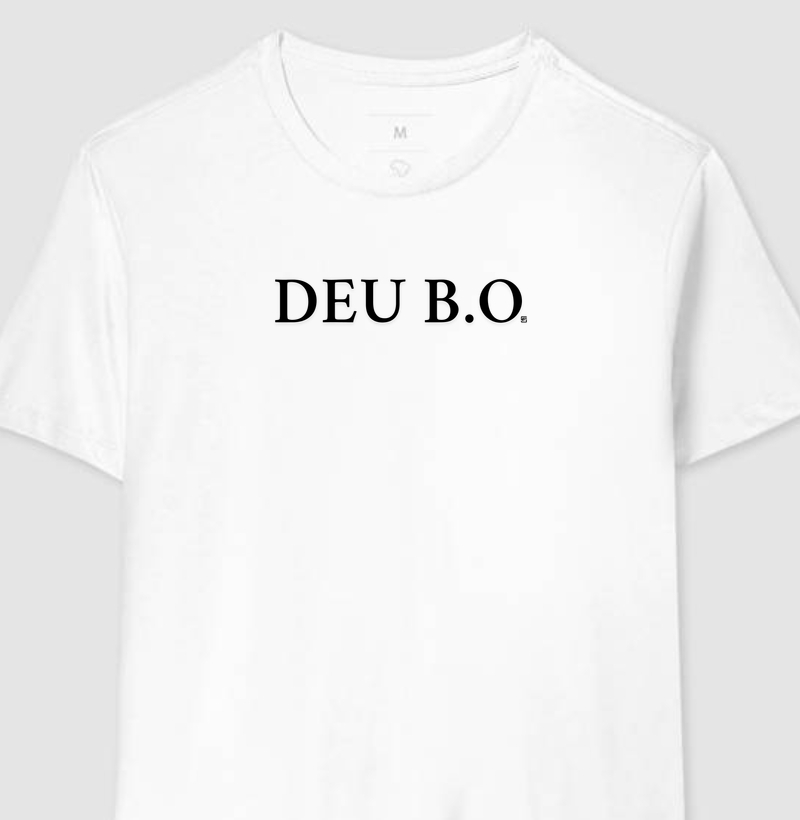 Camiseta DEU B.O Minimalista 