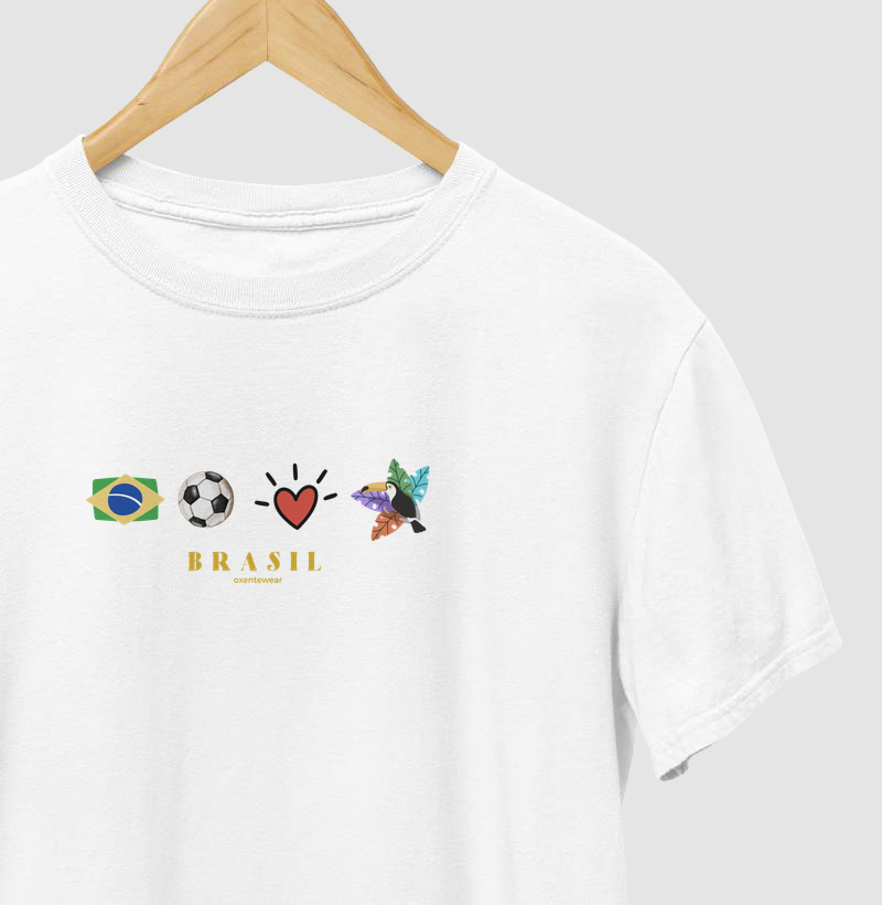 Camiseta Brasil |OxenteWear