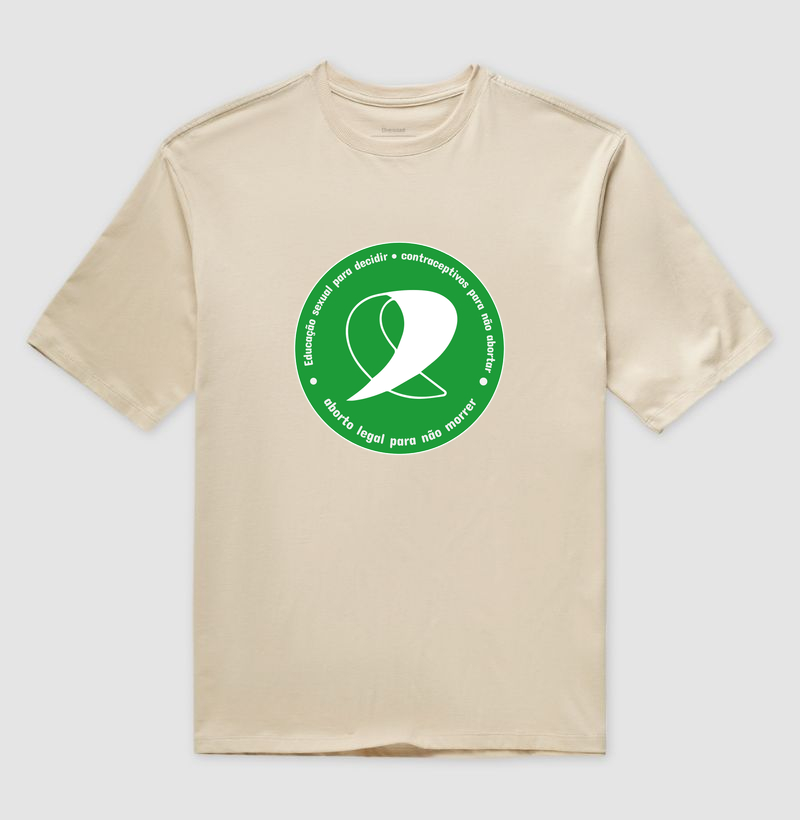 [GABYSHINY] ABORTO LEGAL - Camiseta Oversized
