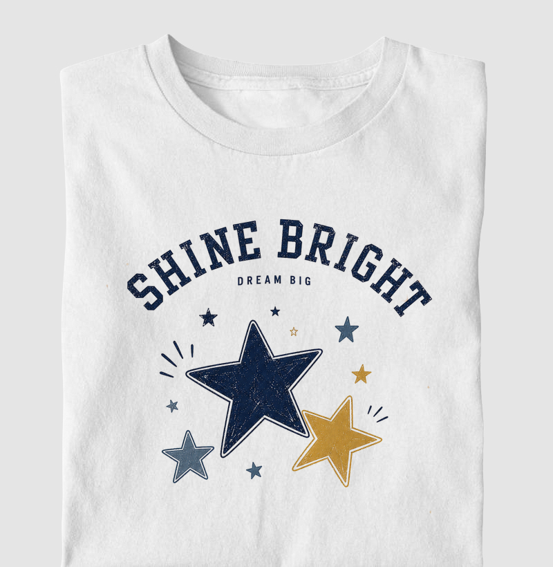 Camiseta Infantil Shine Bright