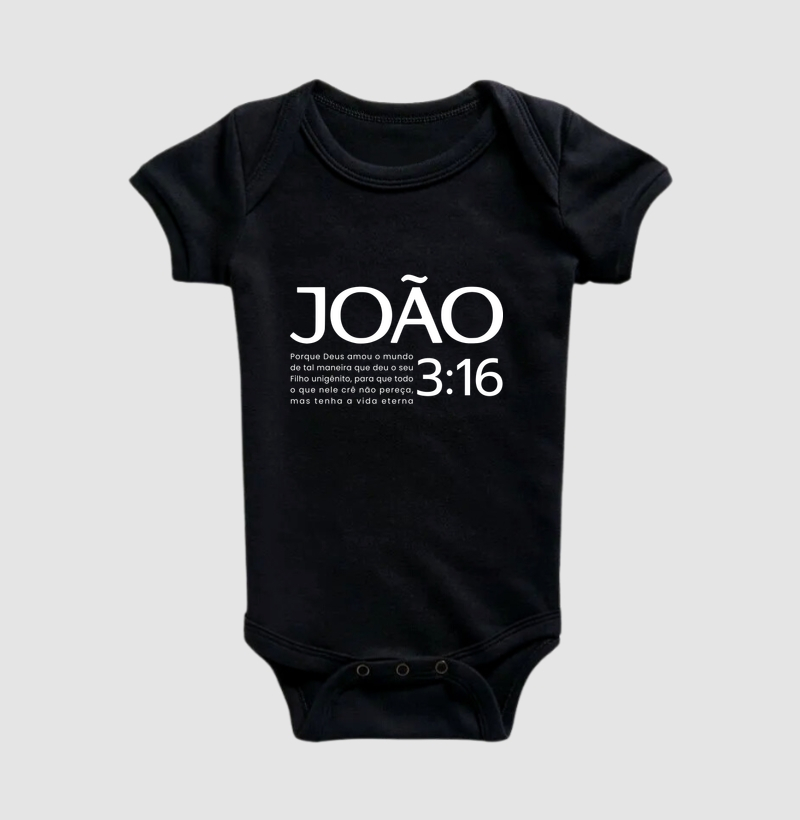 Body Infantil João 3:16