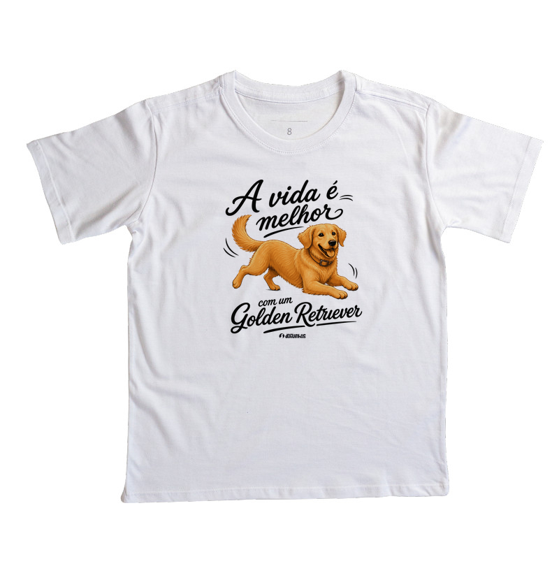 A Vida é Melhor com um Golden Retriever