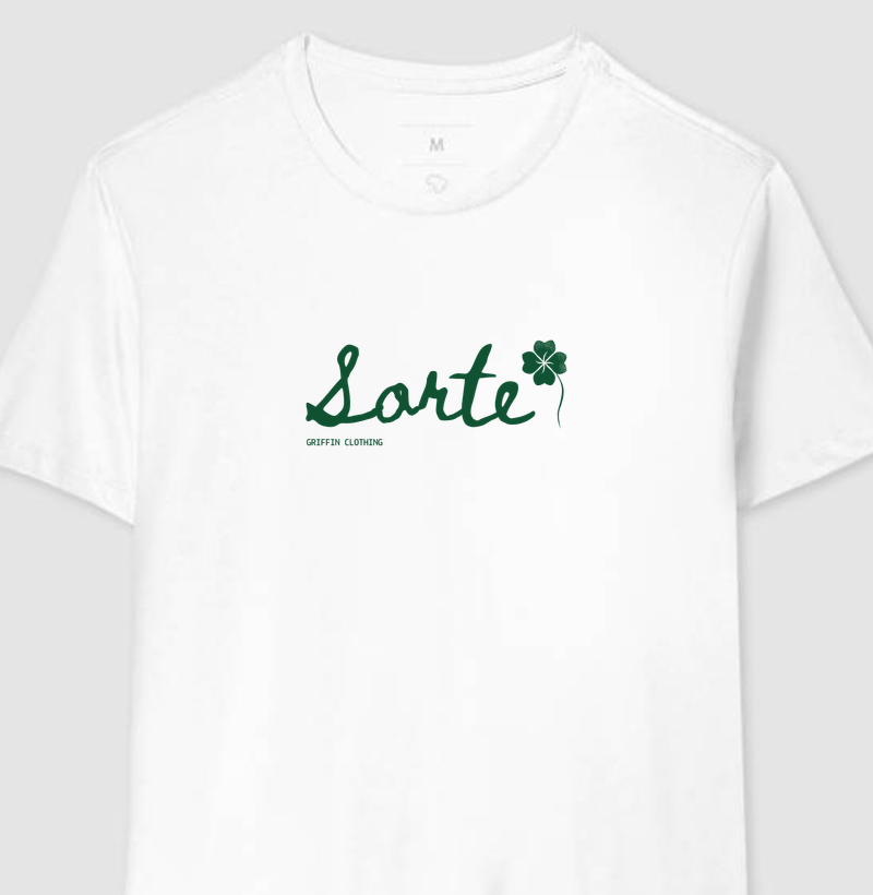 CAMISETA MASCULINA SORTE