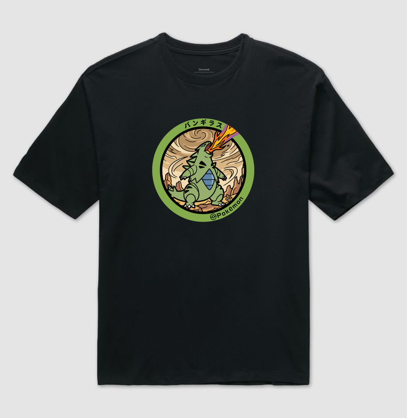 Tyranitar - Camiseta Oversized