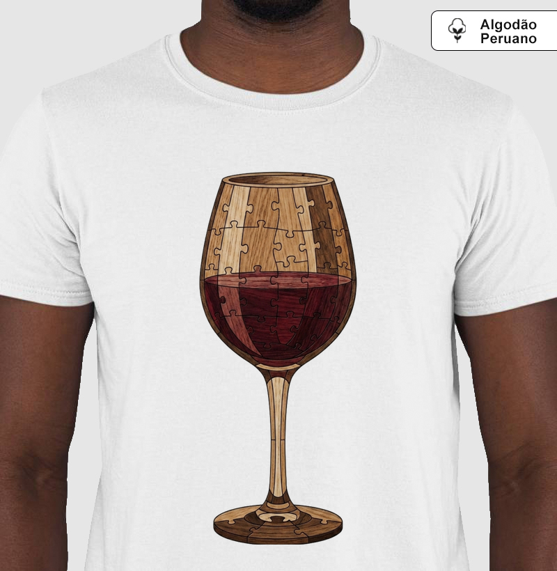 Camiseta quebra cabeça