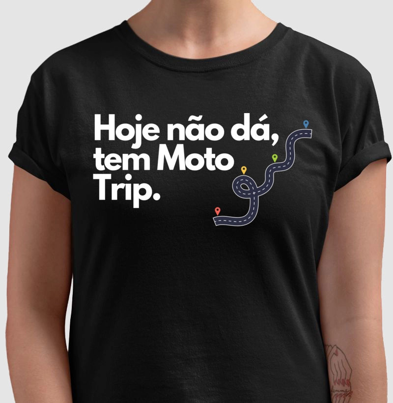 Camiseta Motociclista Moto Trip