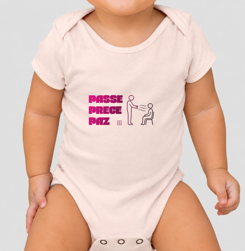 Camiseta Passe, Prece e Paz
