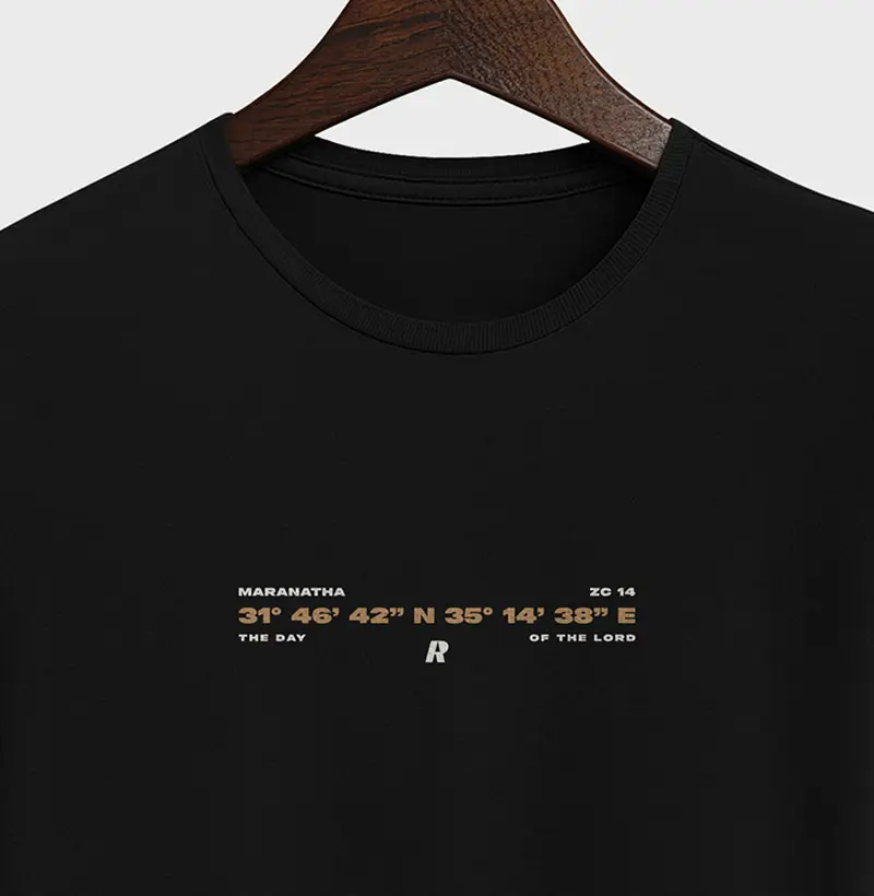 Camiseta THE DAY OF THE LORD - Algodão Peruano