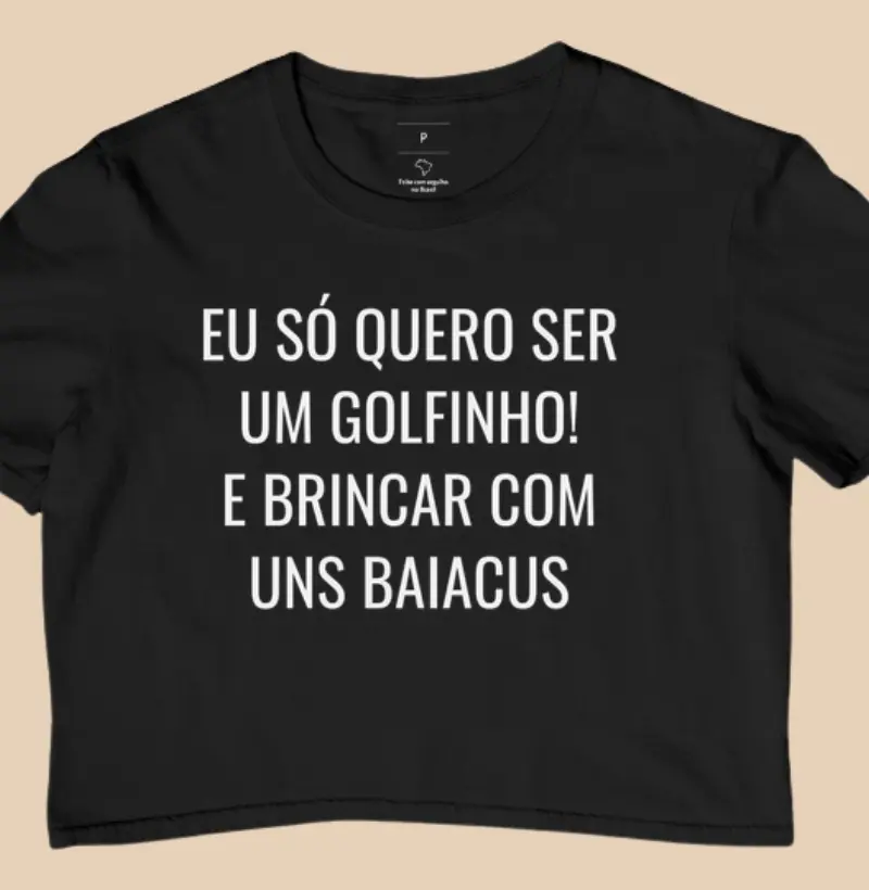 Eu só quero ser um golfinho! E brincar com uns baiacus